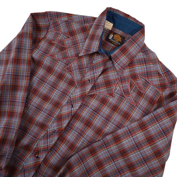 Vintage Kenny Rogers Pearl Snap Down Wester Shirt - Picture 2 of 10